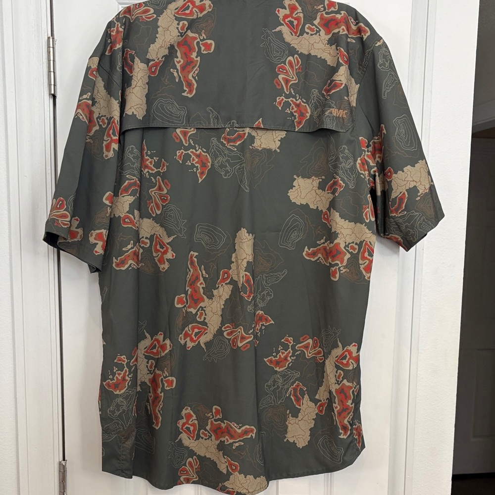 Mountain Khakis Olive and Rust Patterned Shirt‎ - image 7